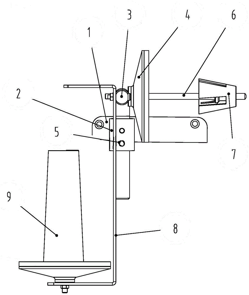 Sewing machine and its thread frame