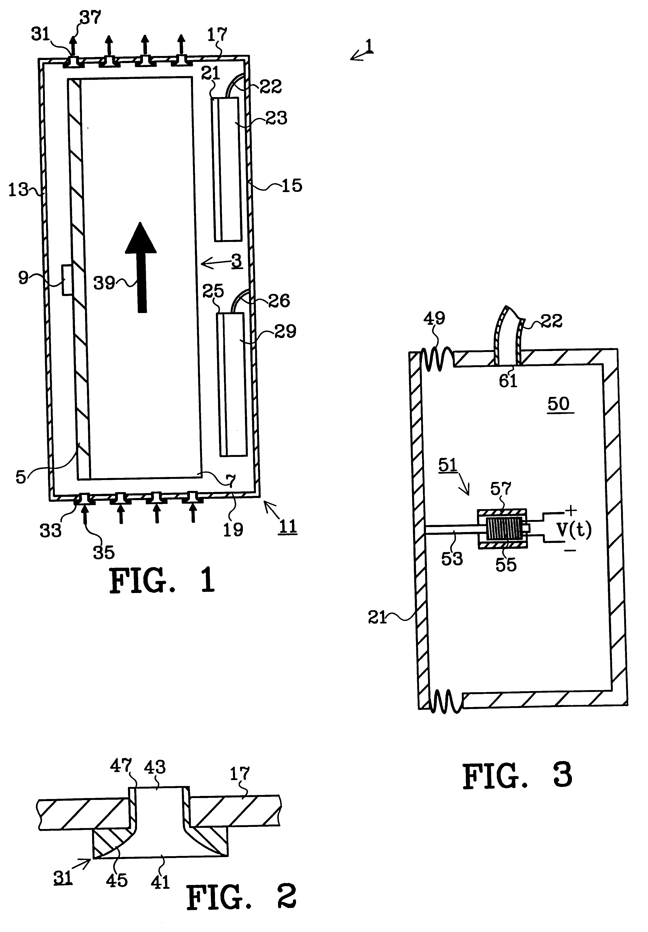 Device for increasing heat transfer