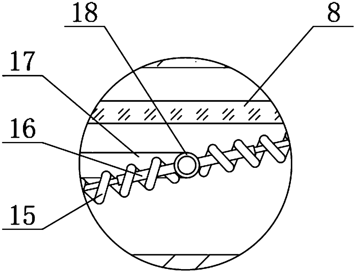 Rough edge processing device for 3D printing product