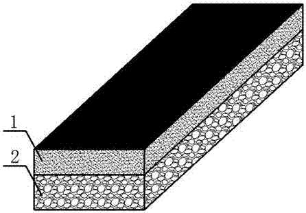 Novel temperature adjusting asphalt pavement structure