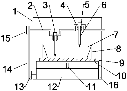 Automatic filling chopping machine