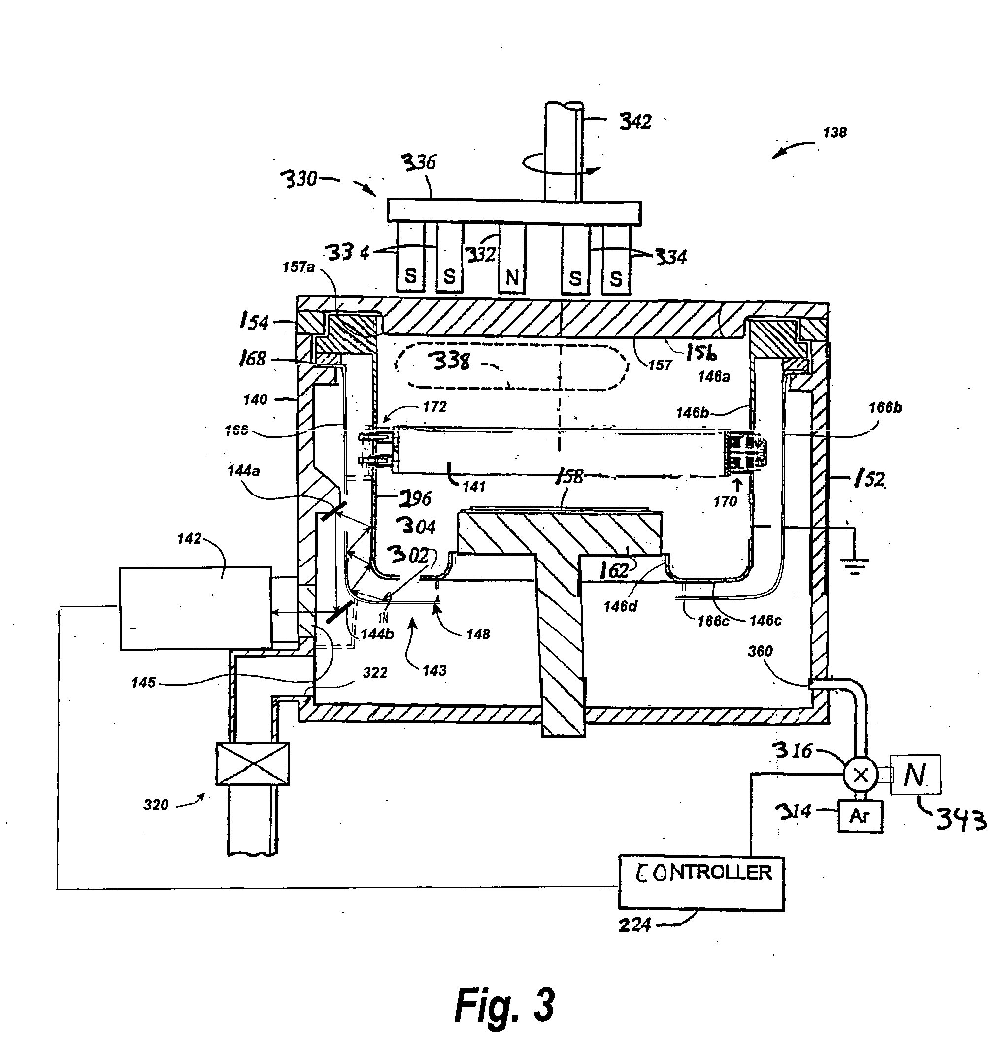 End point detection for sputtering and resputtering