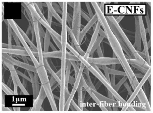 Preparation method for biomass-based carbon nanofiber