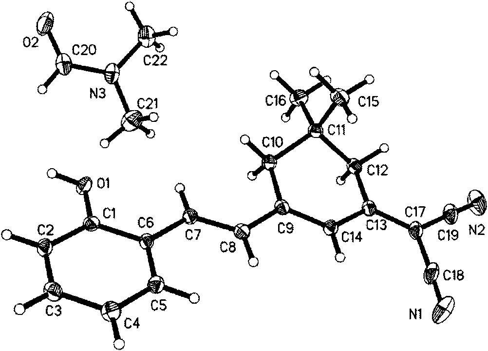 Donor-acceptor type based organic electroluminescent material