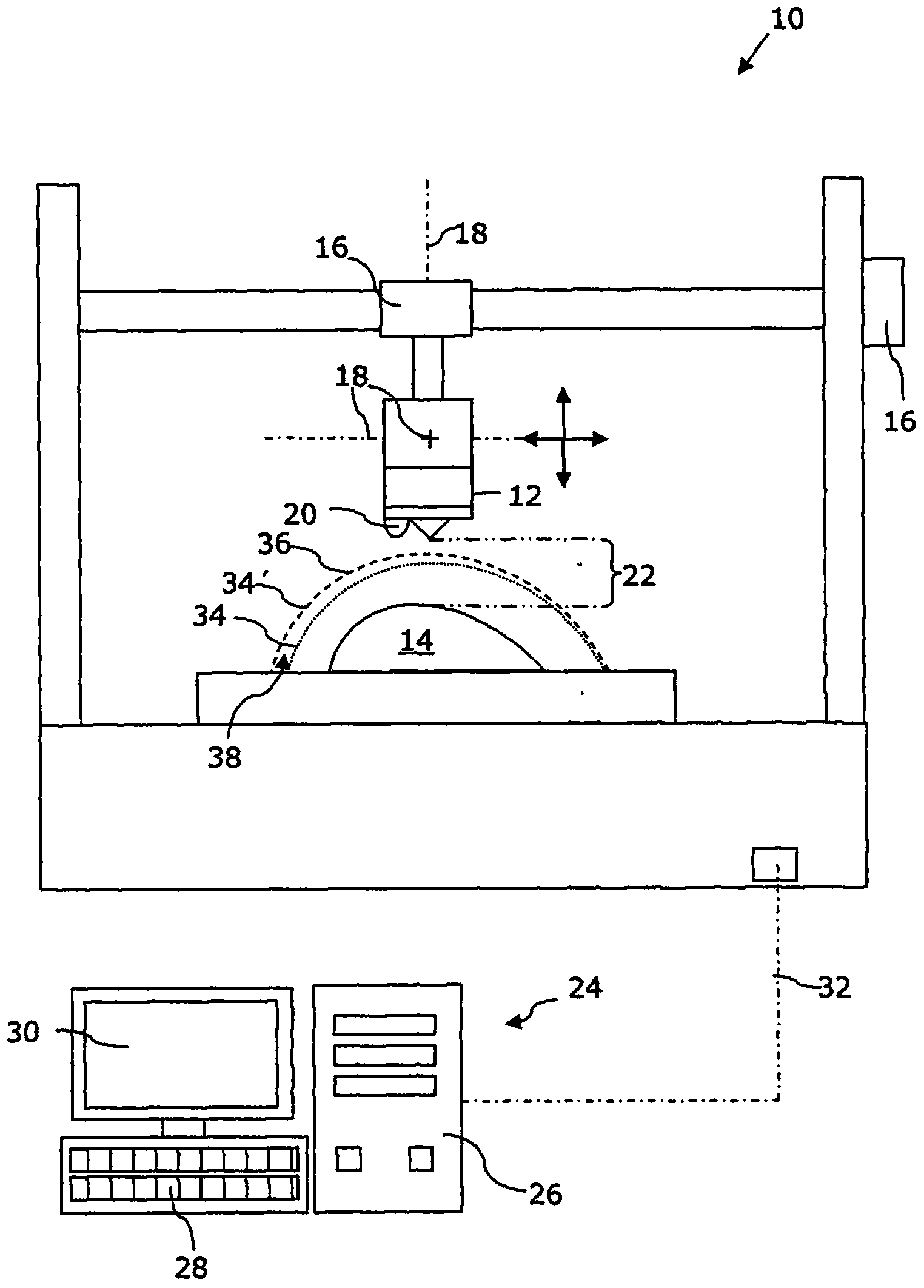 Method for machining workpieces by means of a numerically controlled workpiece machining device and workpiece machining device