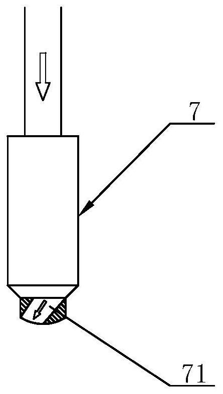 Exhaust gas in-cylinder direct injection turbulent combustion system and method