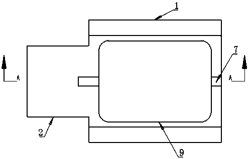 Improved gear assembling connection supporting frame