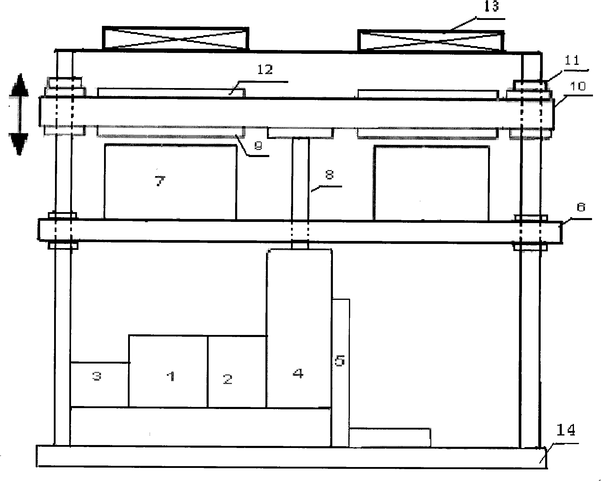 Cell three-dimensional mechanical loading unit