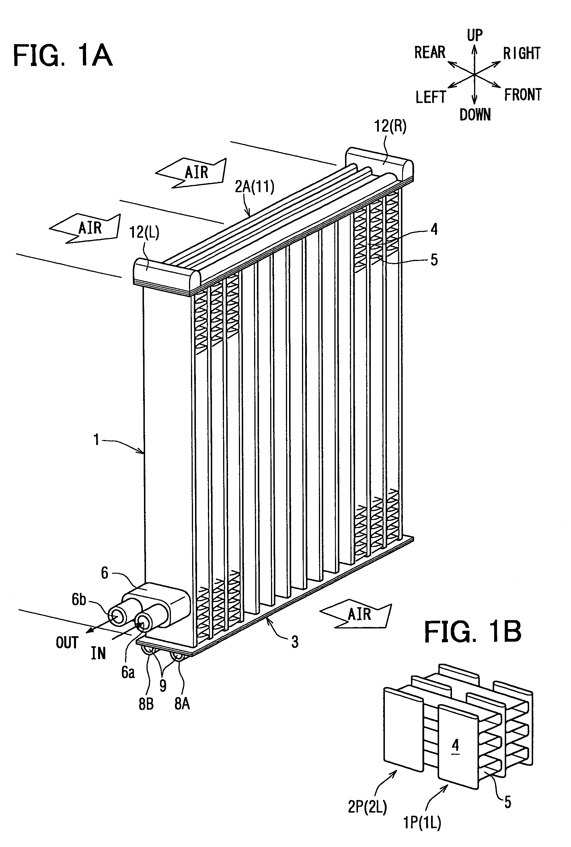 Refrigerant evaporator