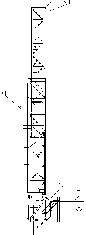 Full circle swinging telescopic gap bridge