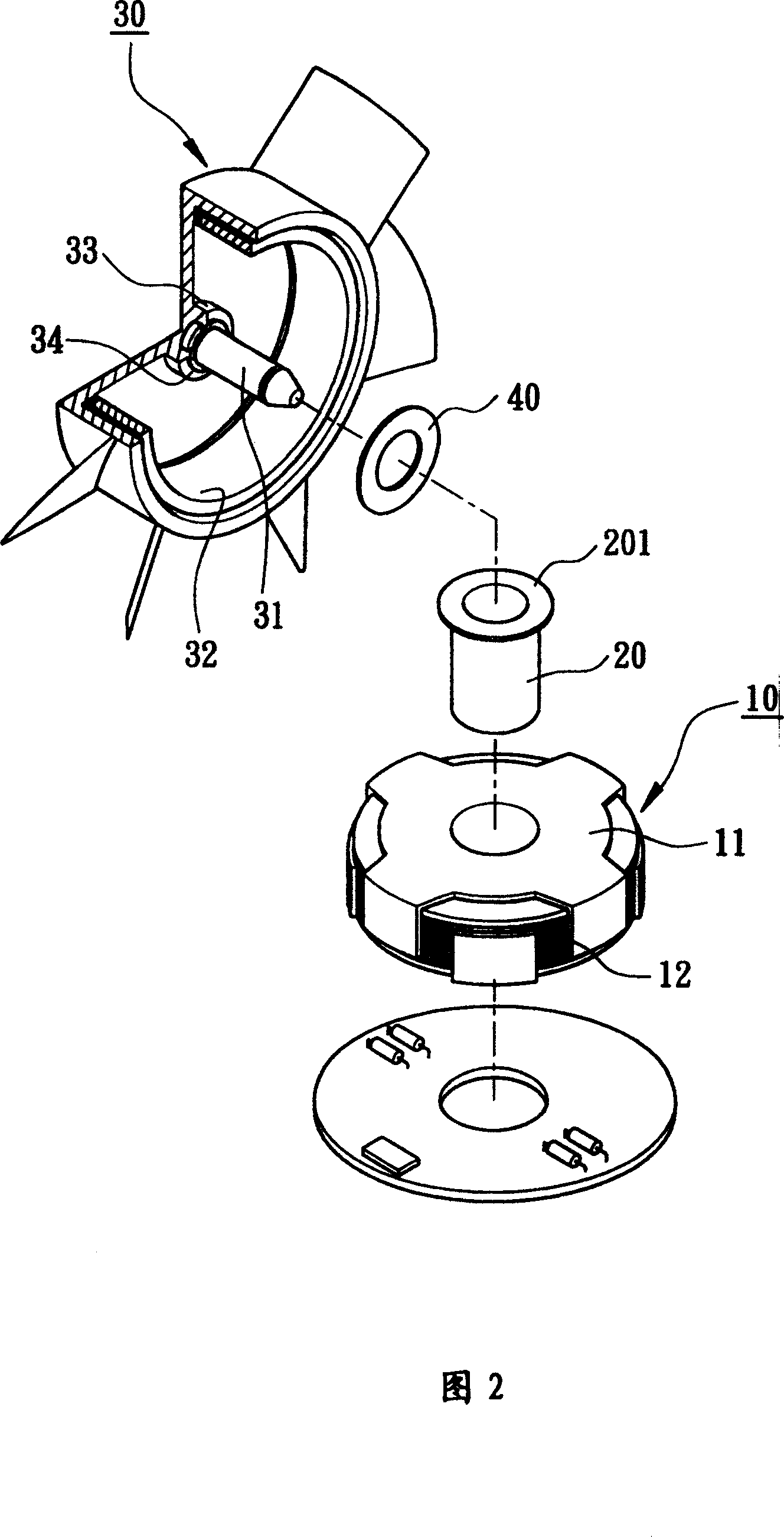 Electromotor of possessing structure for rotational balancing rotor