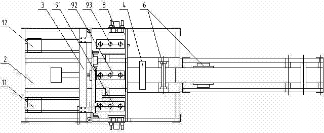 Novel full-automatic numerical control board packaging machine