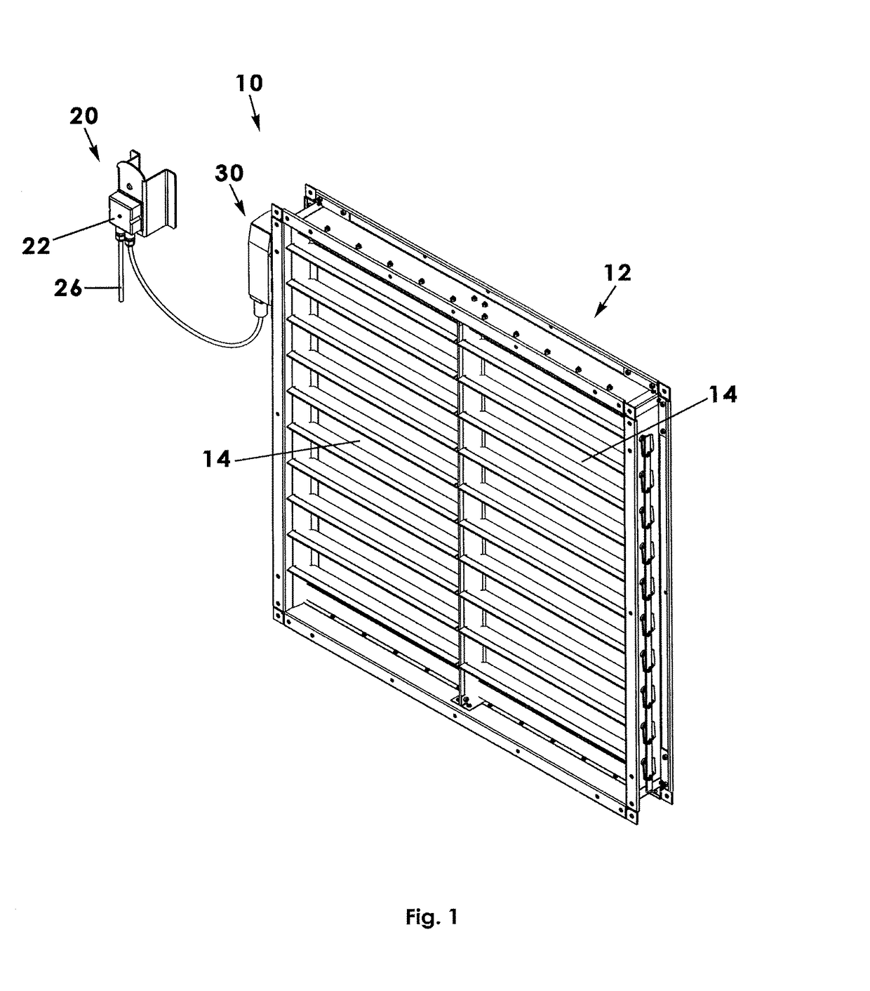 Heat-actuated fire damper sealing apparatus