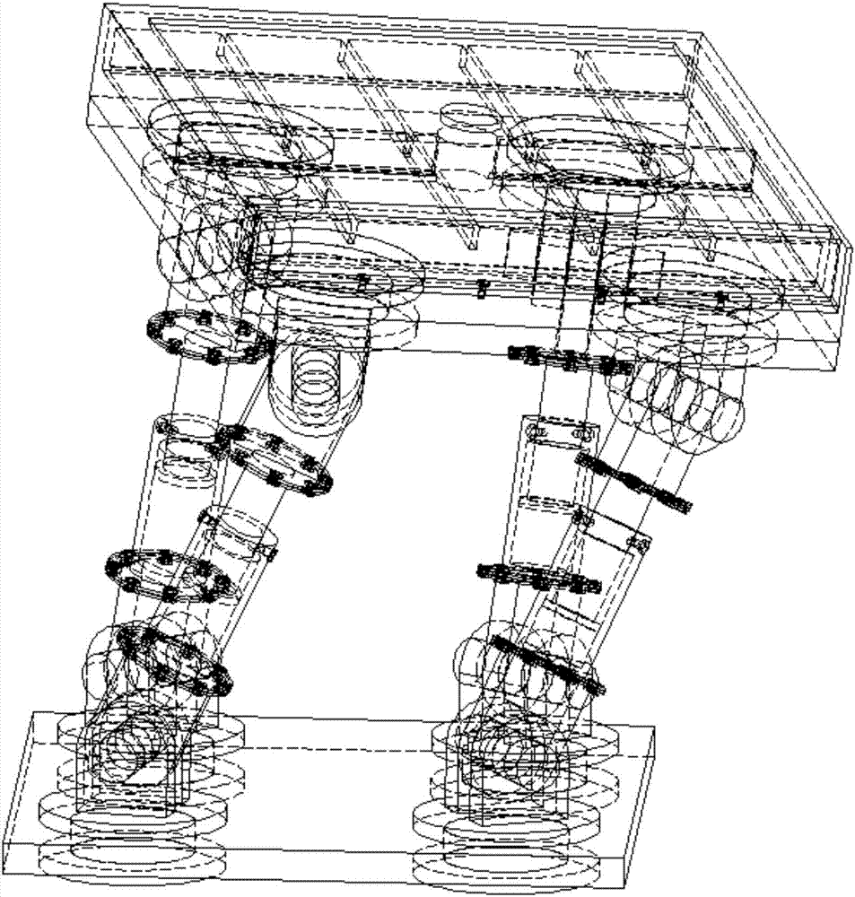 Mooring hole local structure strength testing mechanism