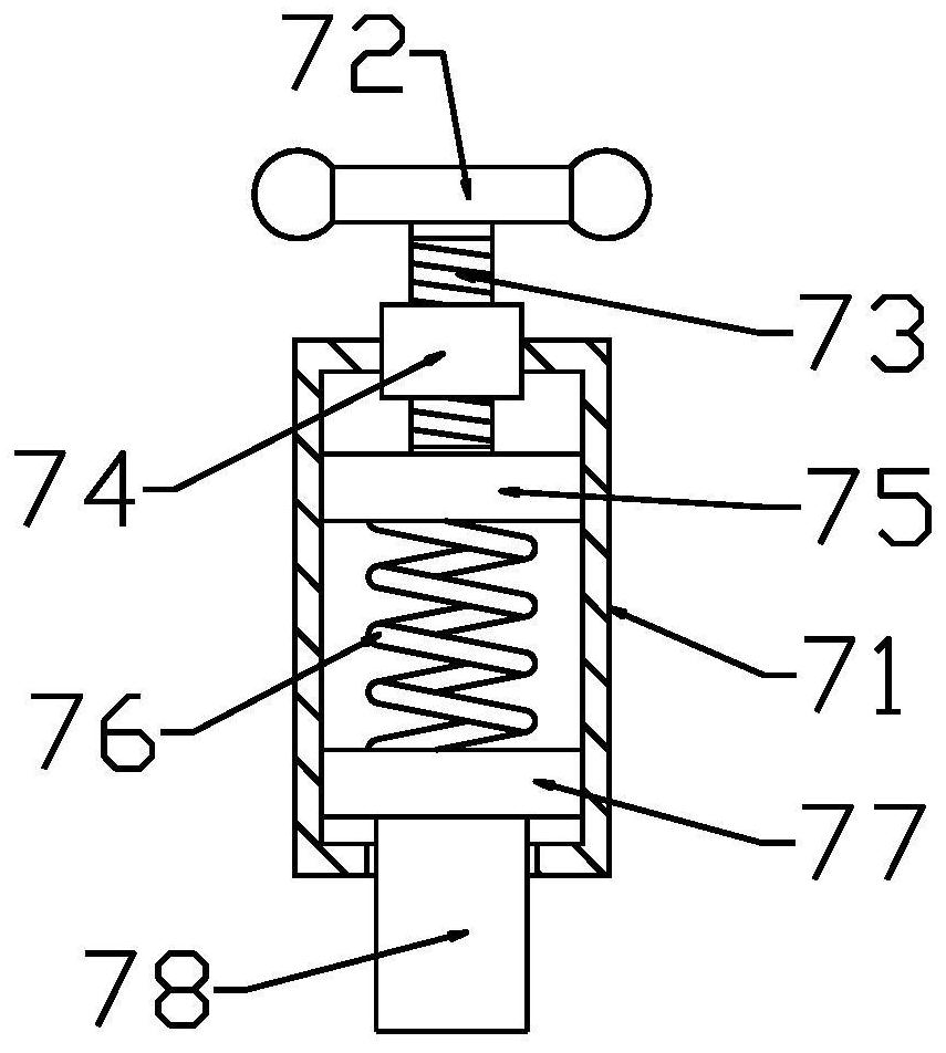 A clean cable winding device