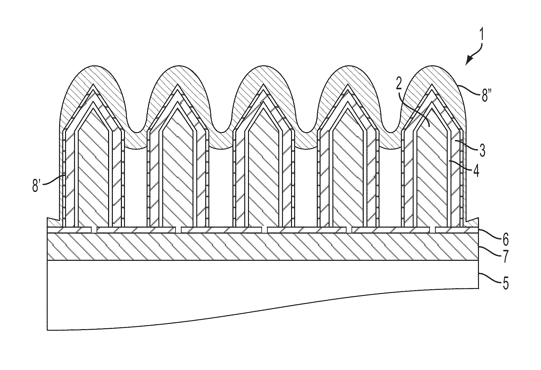 Nanowire LED structure and method for manufacturing the same