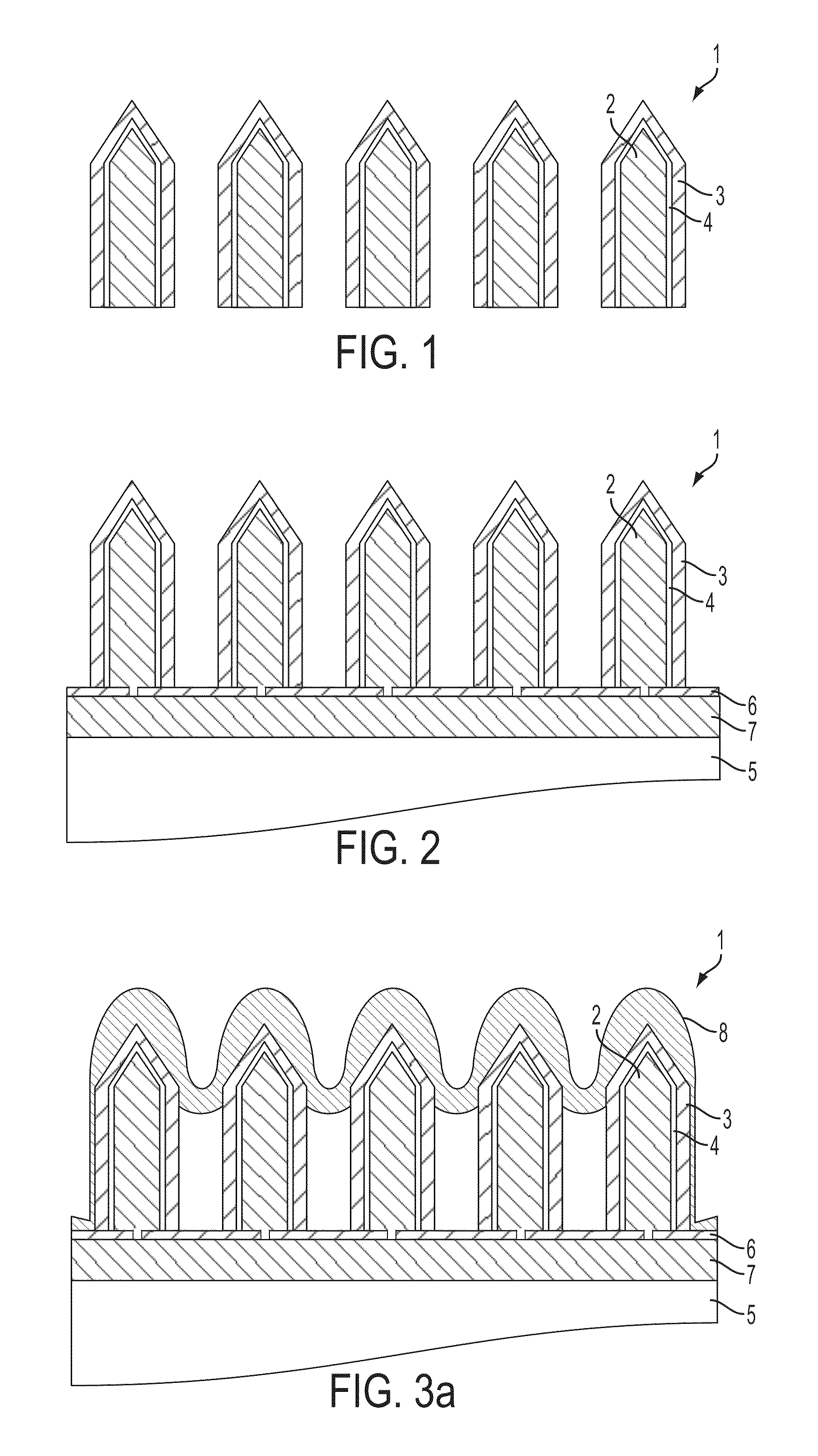 Nanowire LED structure and method for manufacturing the same