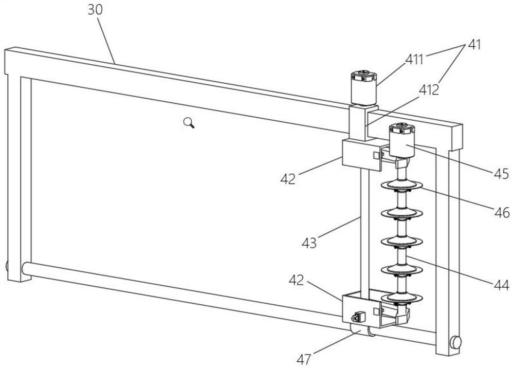 Construction device for slotting transverse seam and vertical seam of wall body