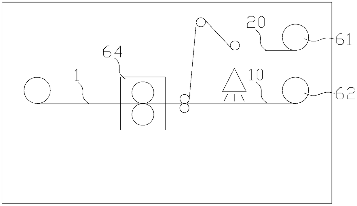 High-extensibility packaging film, production method and external package