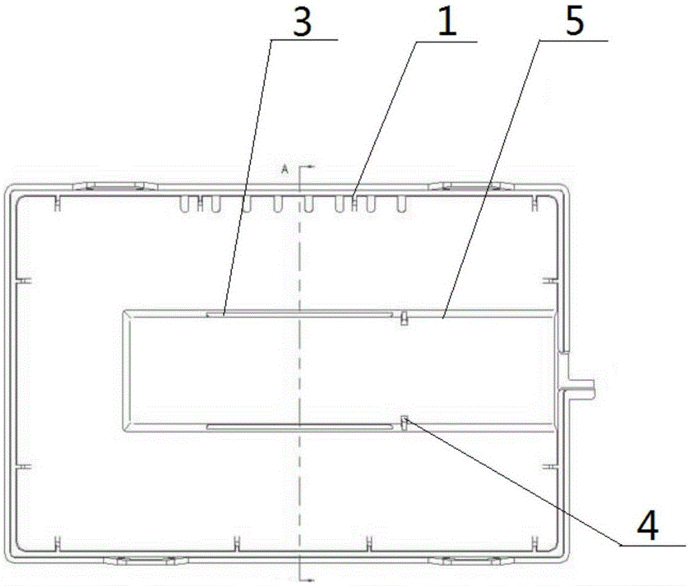 Power panel box and washing machine