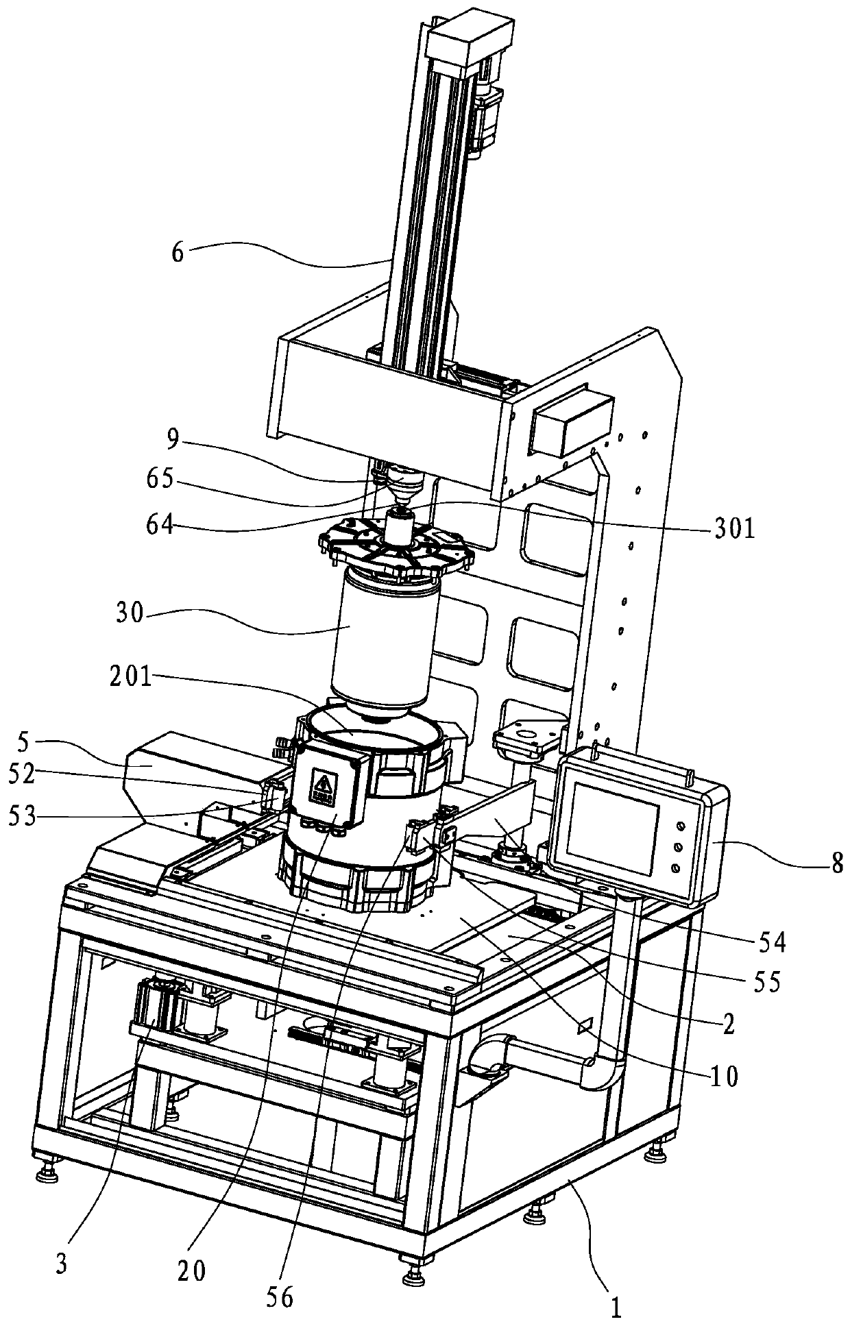 A motor rotor and stator automatic centering mechanism