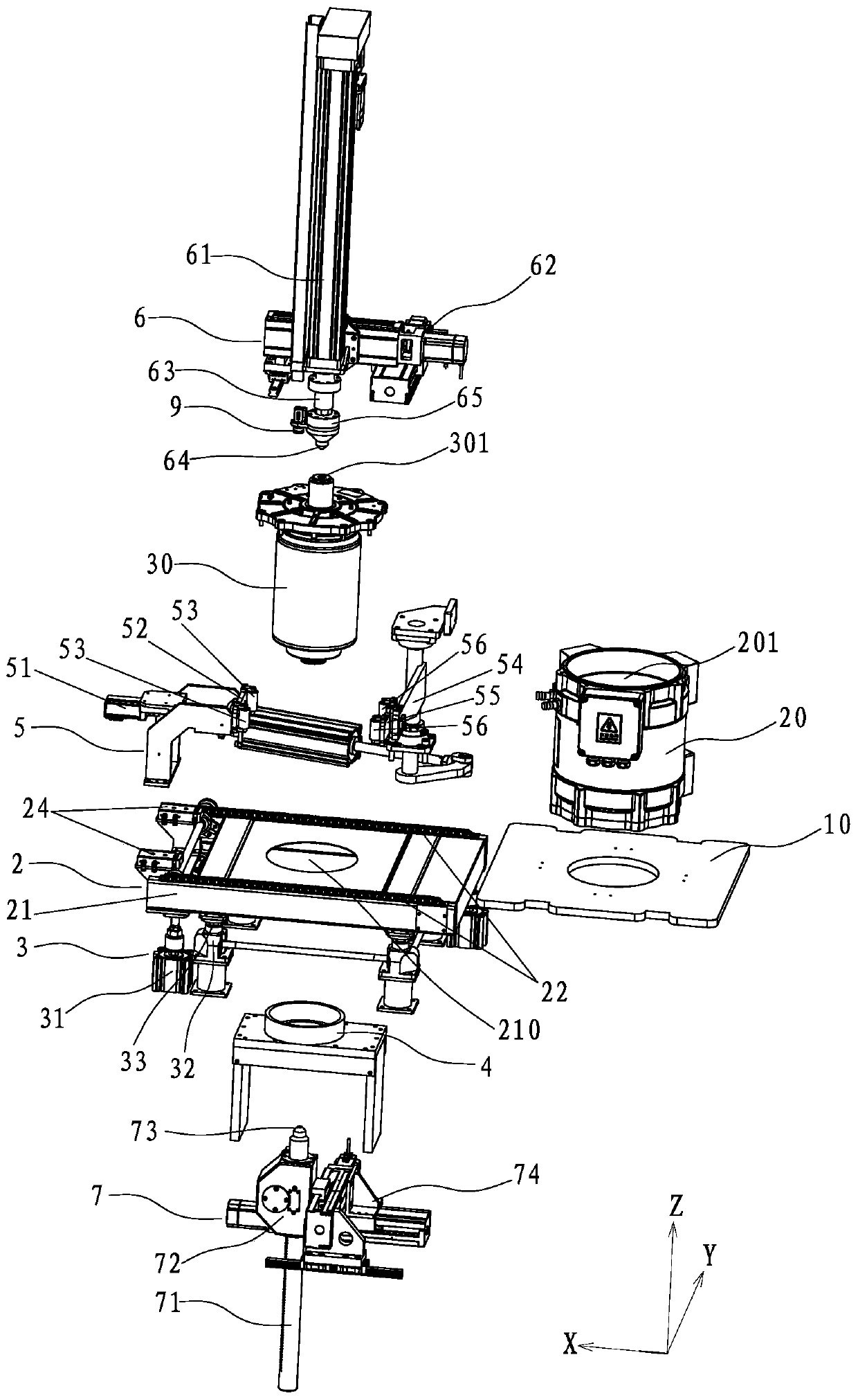 A motor rotor and stator automatic centering mechanism