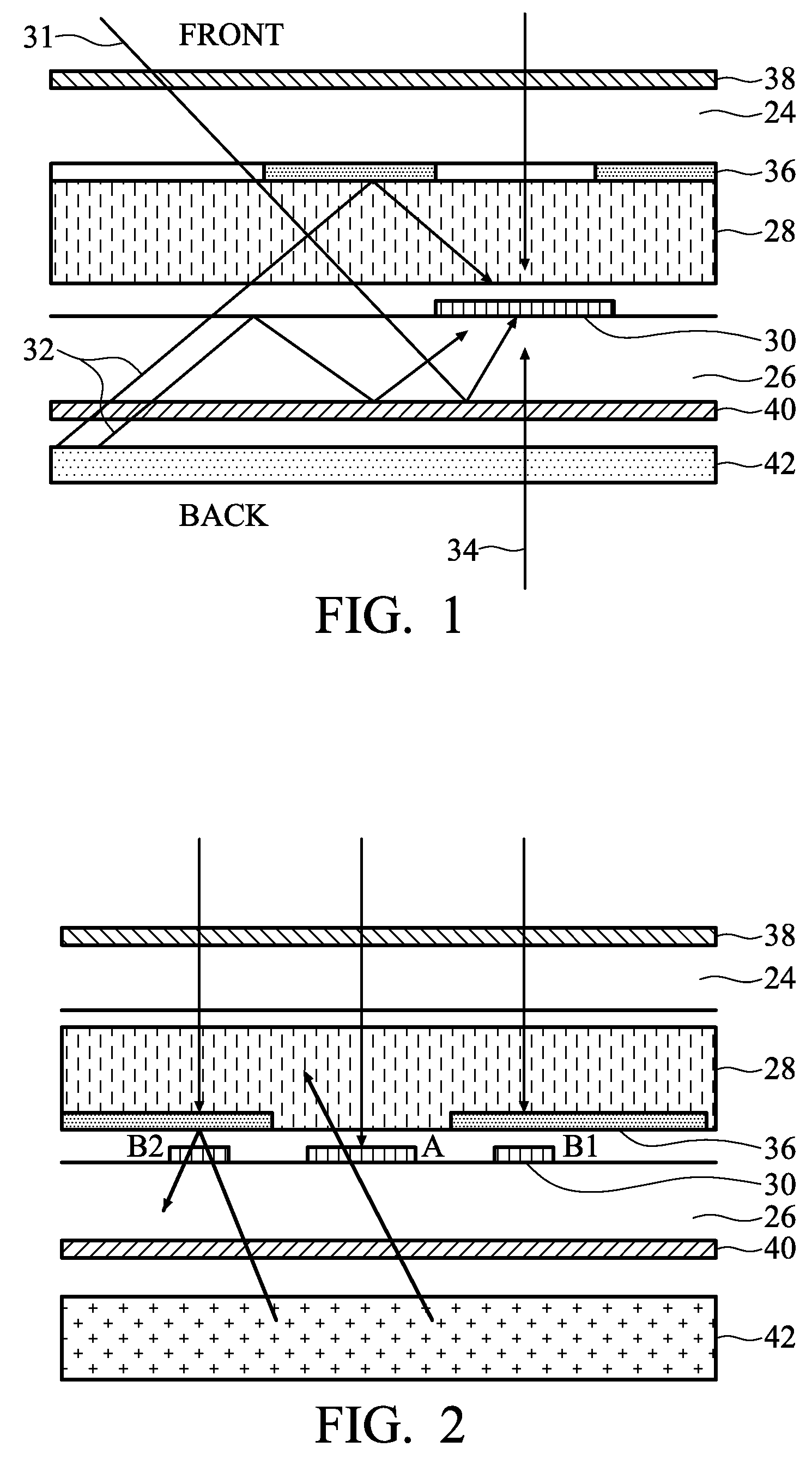 Detection of an incident light distribution