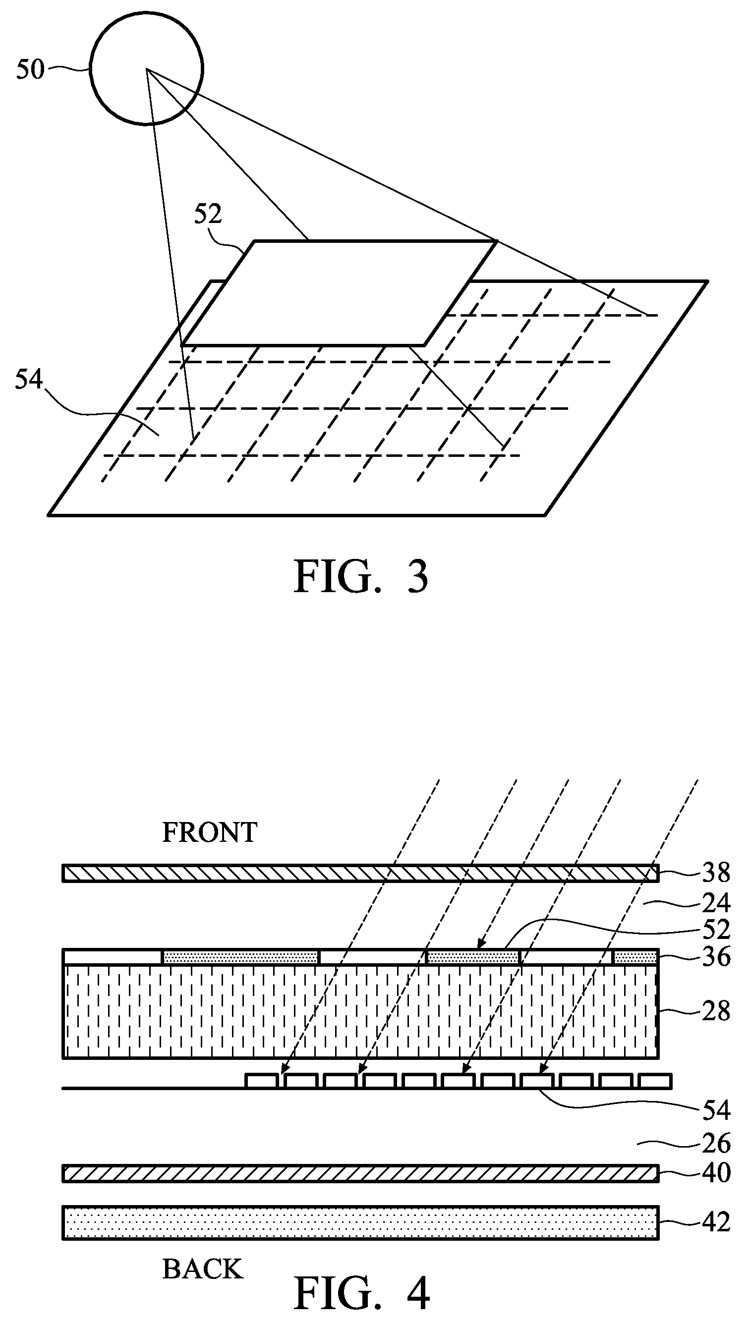 Detection of an incident light distribution