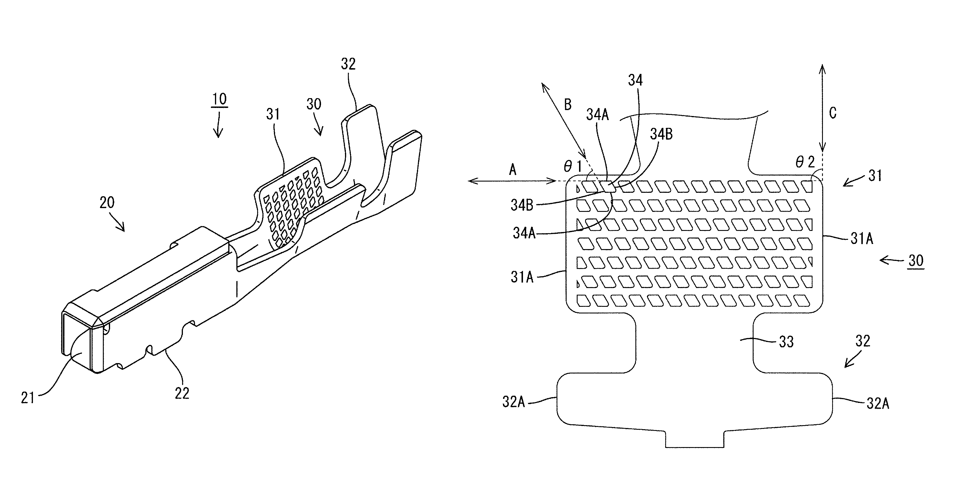 Terminal fitting and electrical cable equipped with the same