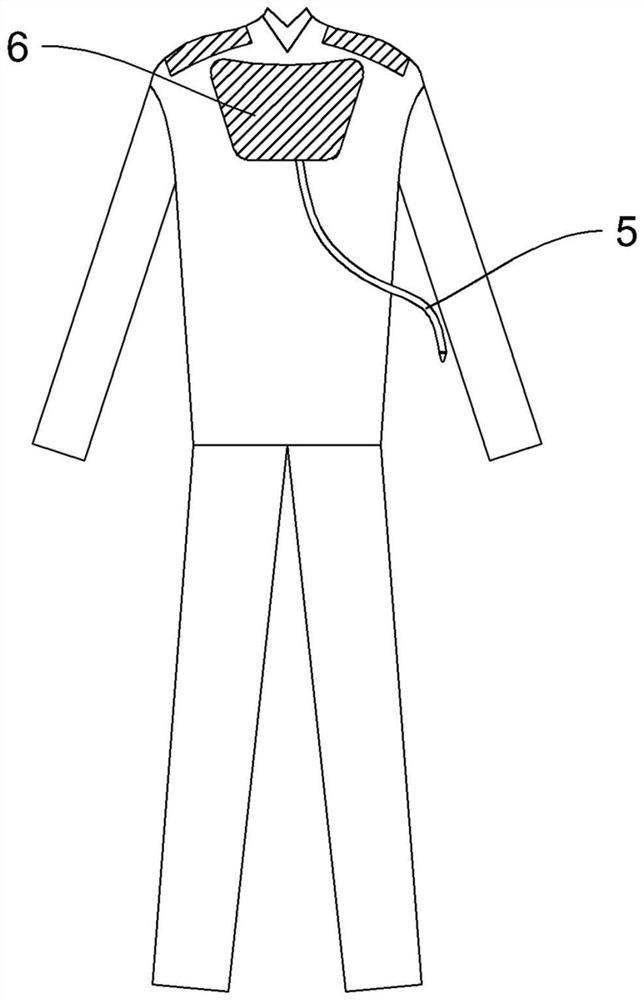 Ice-water-gas phase change cooling clothes based on fiber cold conduction and evaporation heat absorption