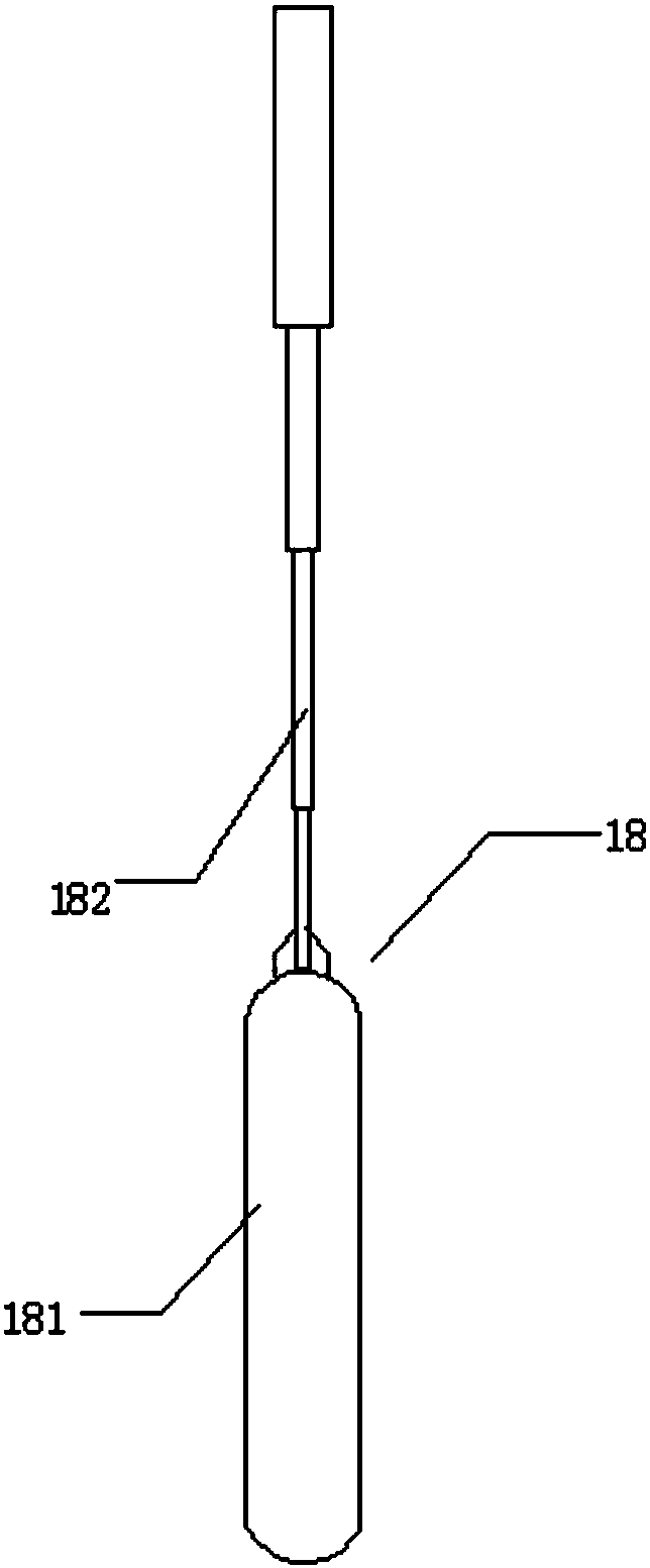 Magnetic substance removing device for silicon carbide powder