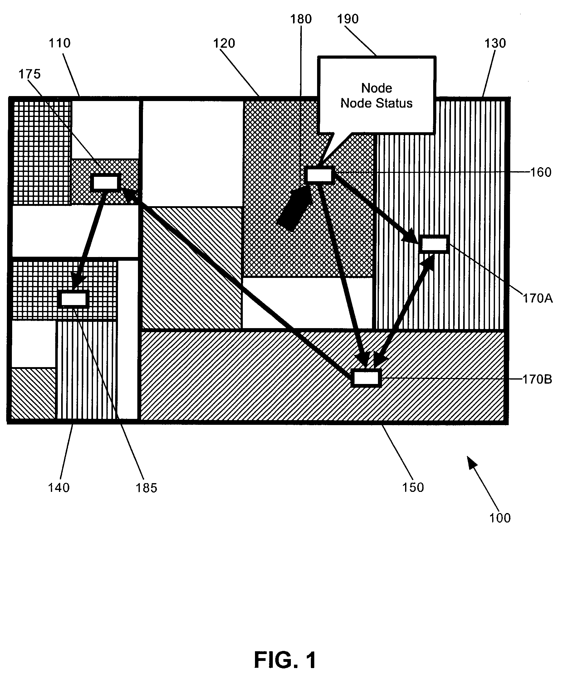 Displaying arbitrary relationships in a tree-map visualization