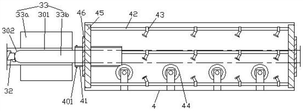 Production process of large-diameter flexible composite pipe