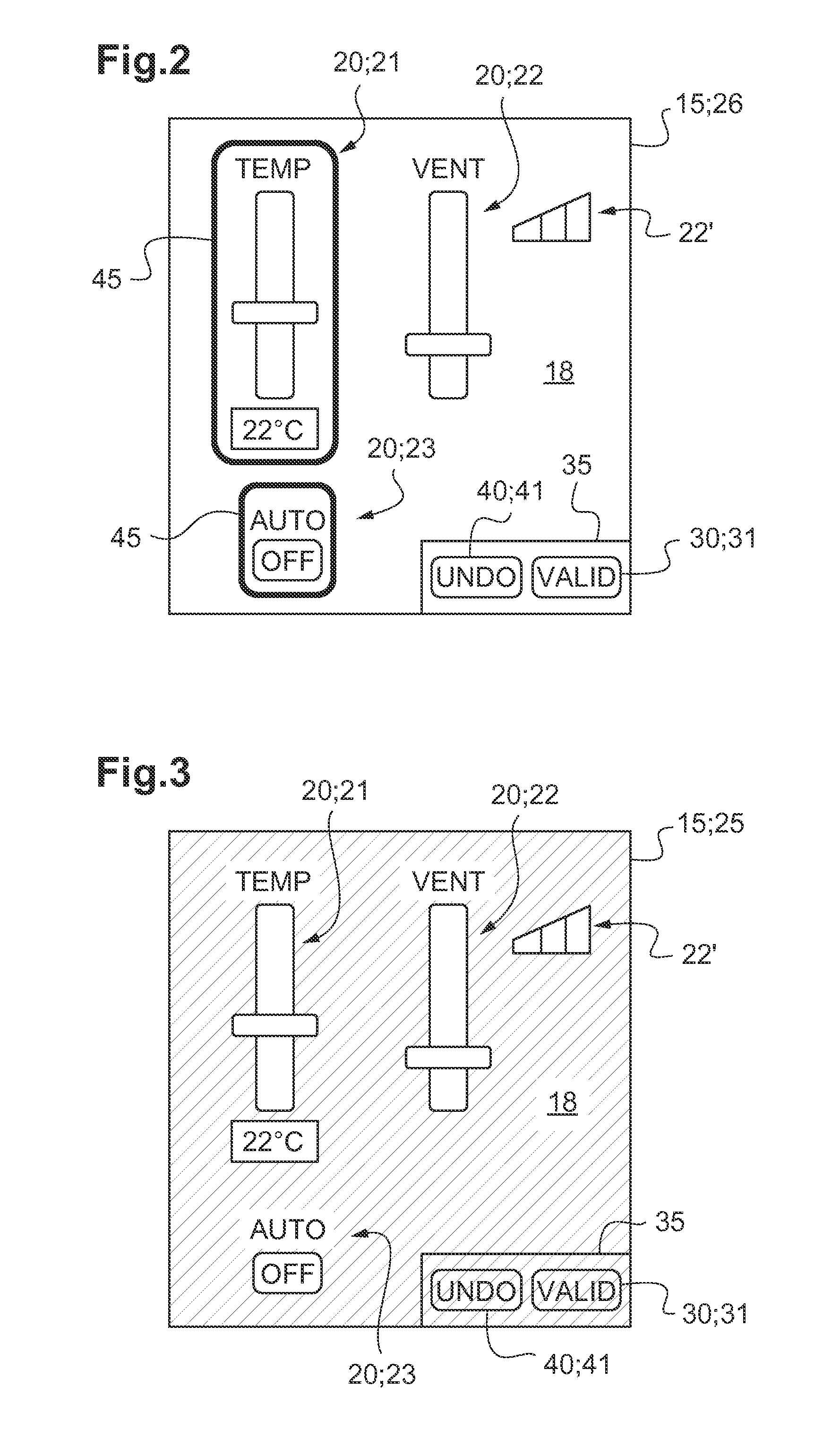 Method and a device for controlling at least one piece of equipment