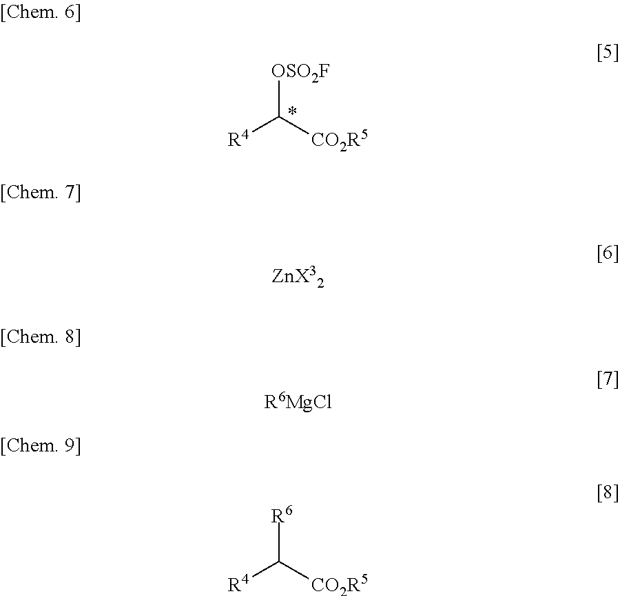 Process for Producing alpha Substituted Ester