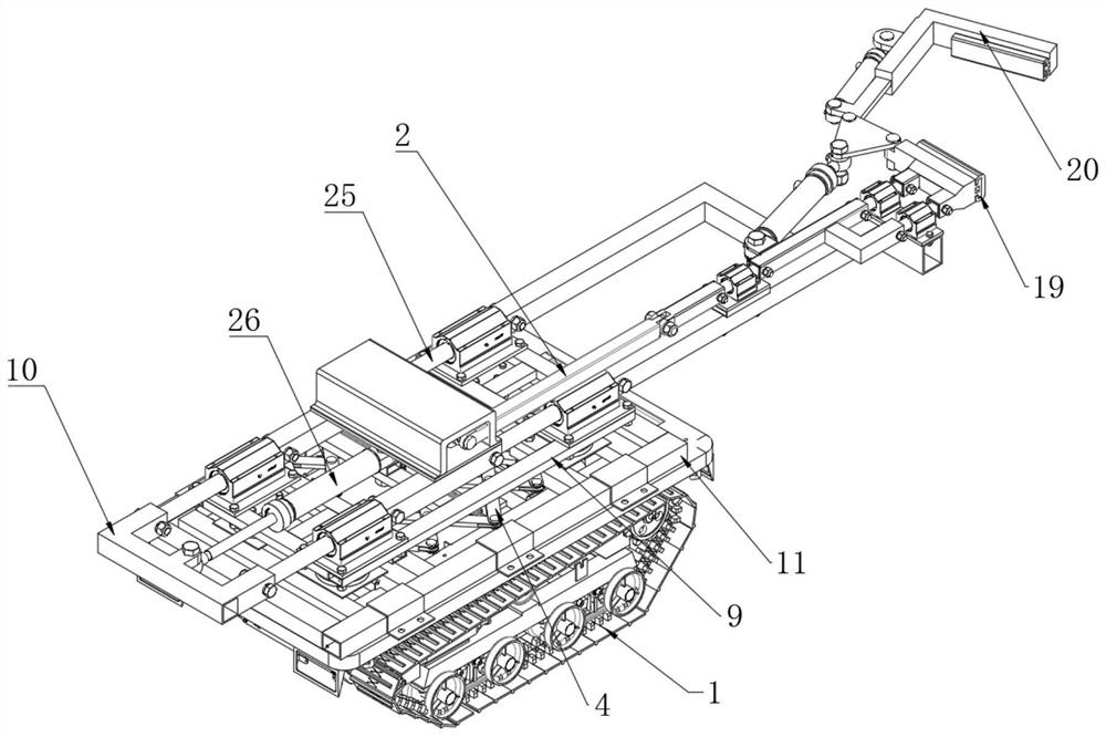 A vibration harvesting device with vibration isolation function