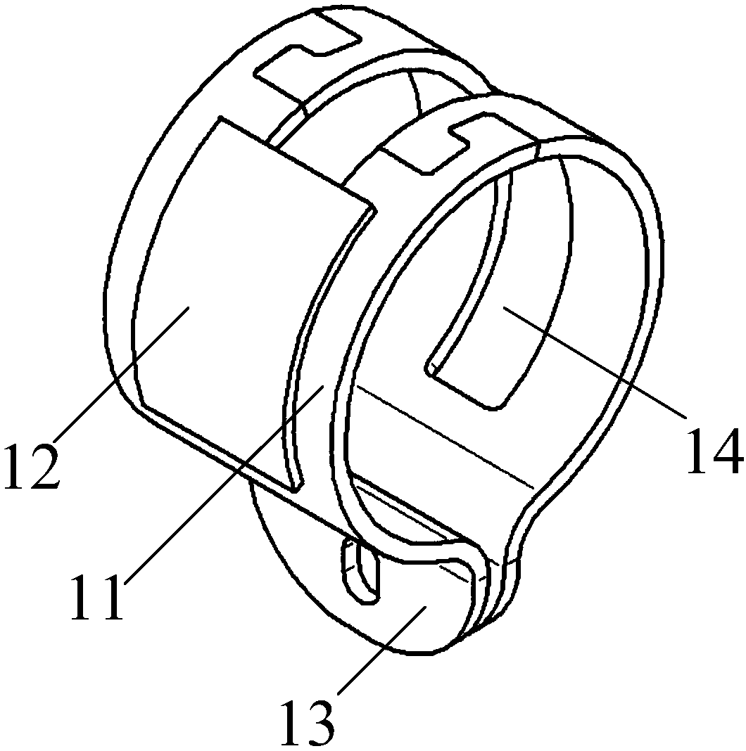 Rotatable fixing bracket assembly