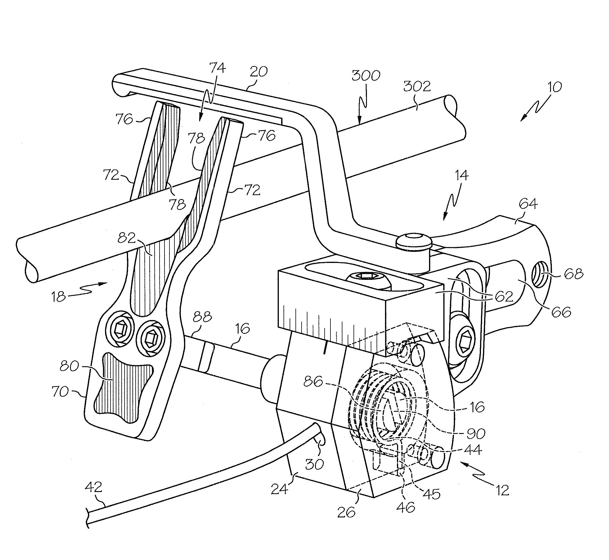 Fall away arrow rest system