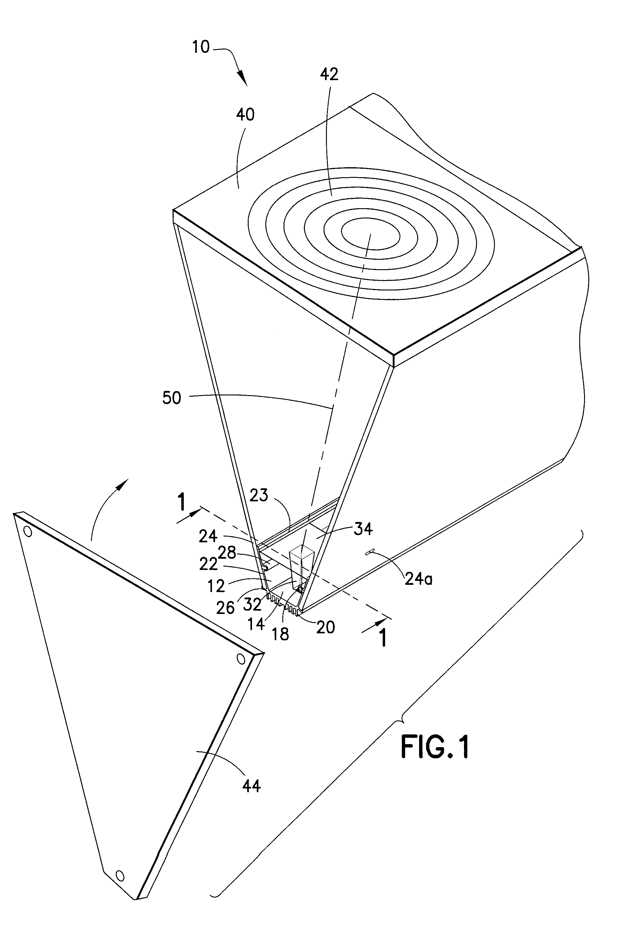 Concentrated Solar Photovoltaic Module With Protective Light Shielding