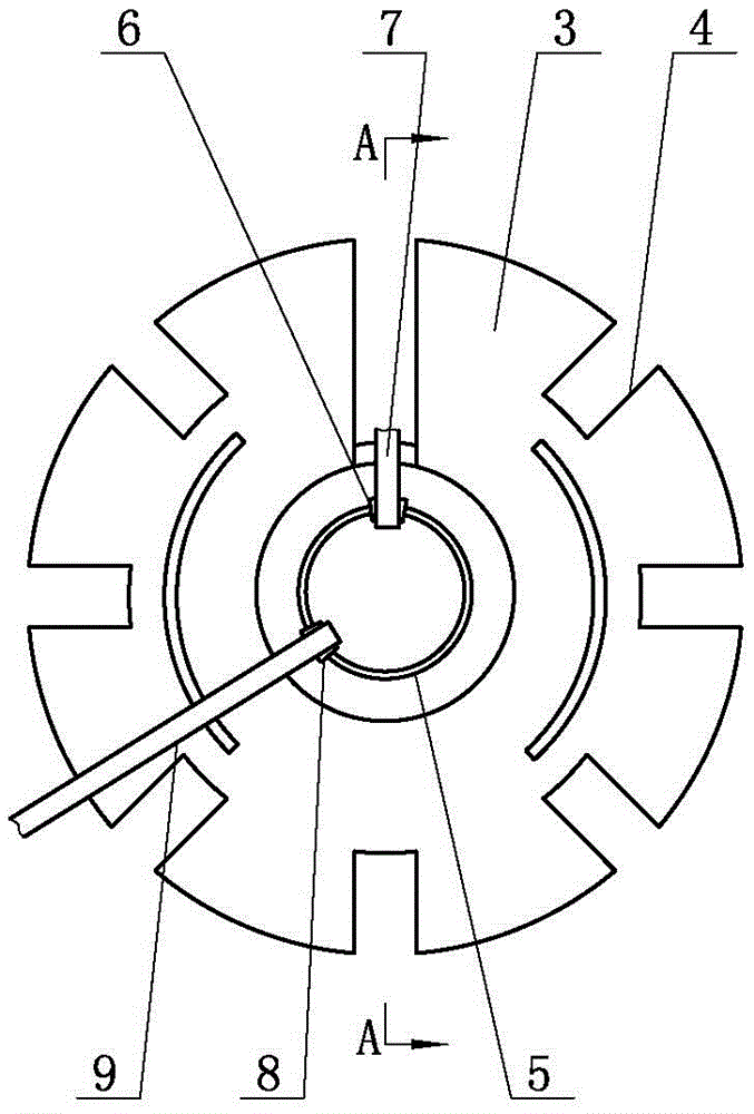 Containing tool dedicated for optical fiber of transformer substation