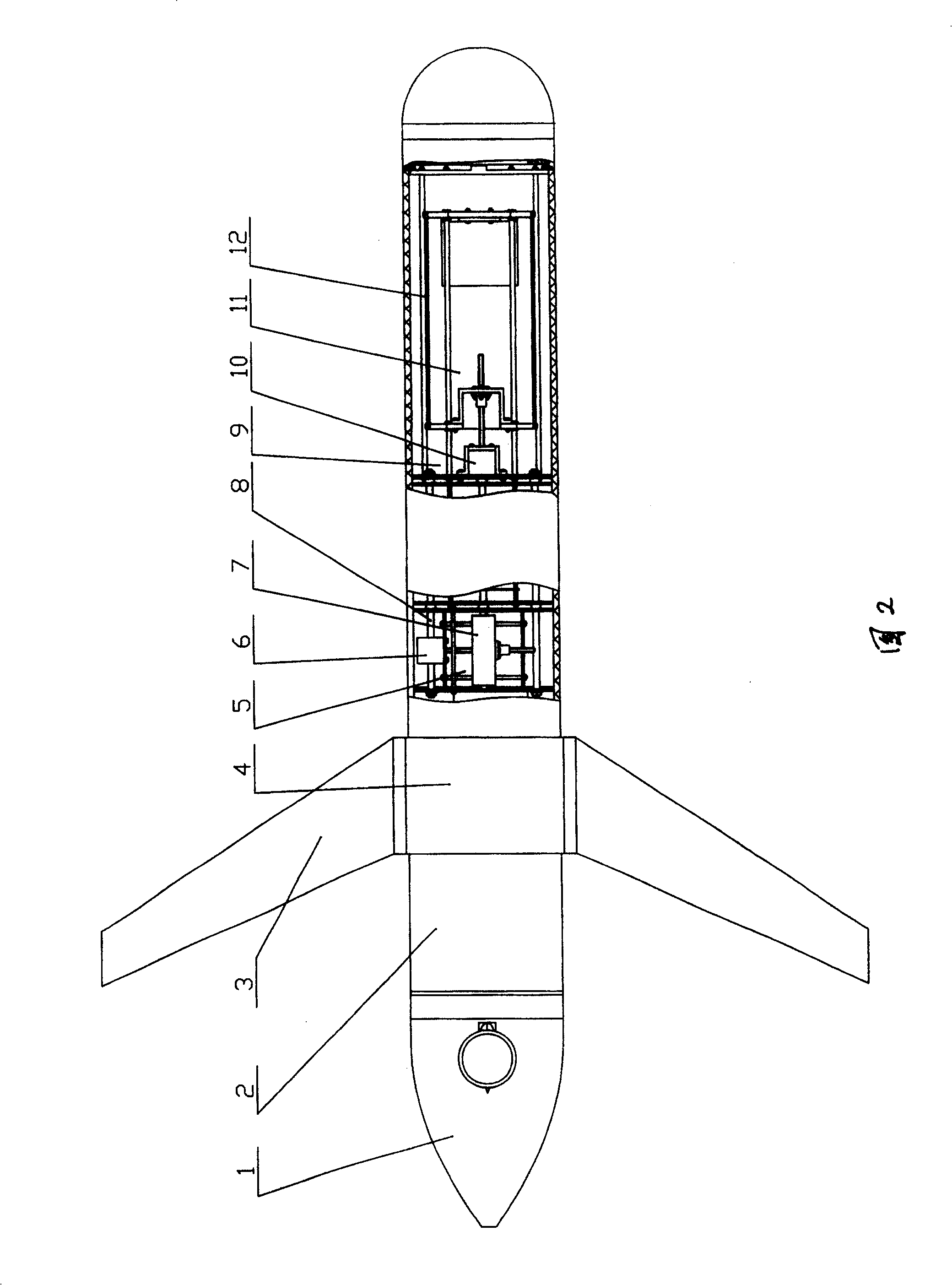 Underwater robot sliding driven by buoyant force