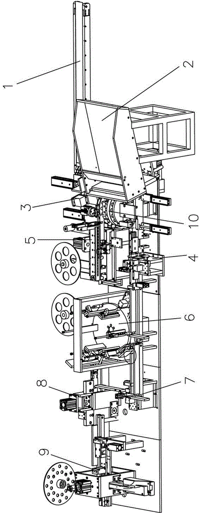 Automatic assembling equipment for lithium battery