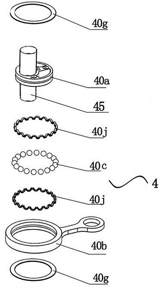 Computer embroider machine needle bar cam mechanism with balancing device