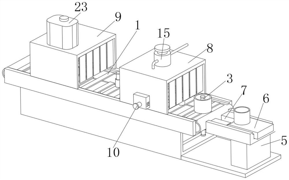 Automatic pump production line