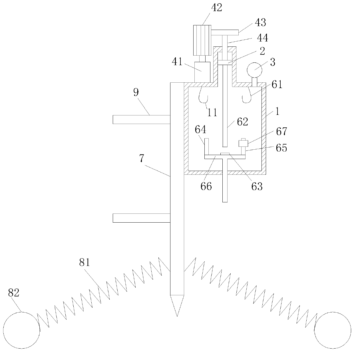 Tree infusion auxiliary device