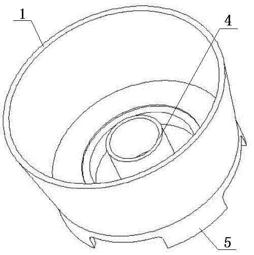 Plastic flowerpot with ventilation and leakage prevention functions