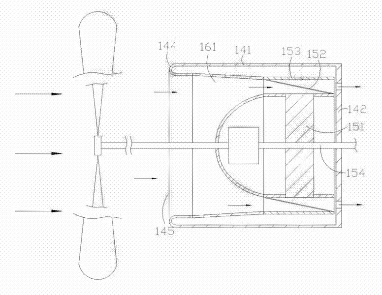 Wind energy-air pressure generating and circulating system