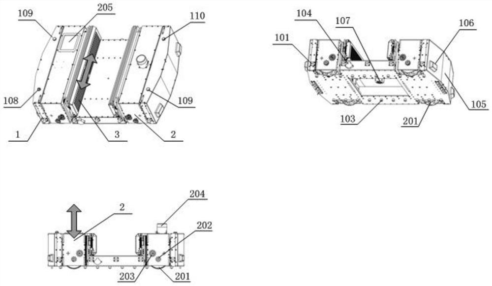 A 3D picking logistics robot