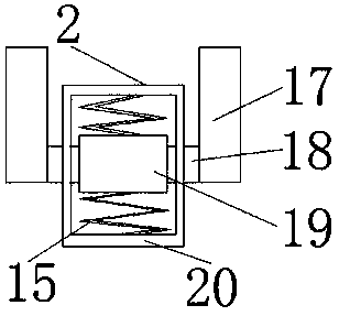 Stamping machine tool convenient to use