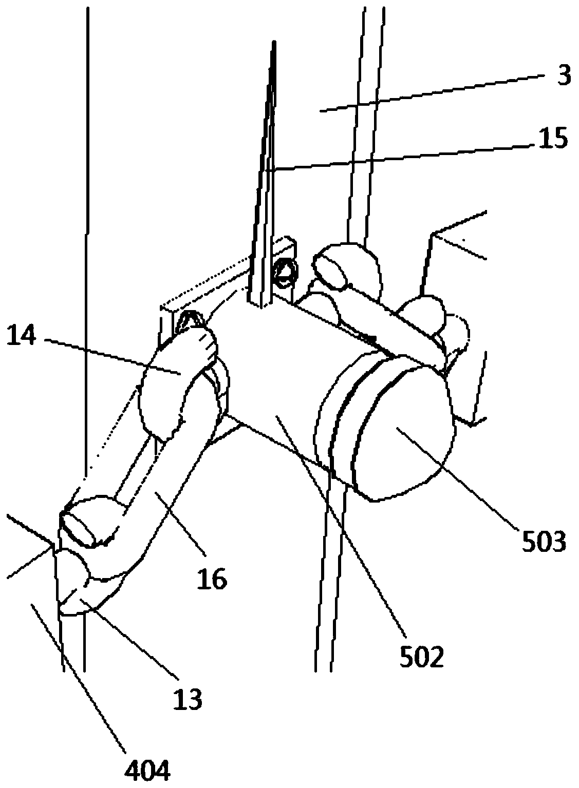 Device for detecting bearing capacity of pile soil composite foundation